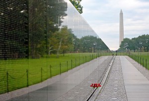 Vietnam Memorial Wall 